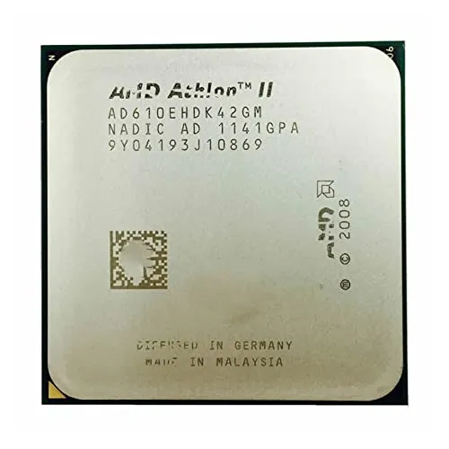CPU 3PC X4 610E 2.4 GHz Quad-Core Quad-Thread CPUプロセッサ AD610EHDK42GMソケットAM3