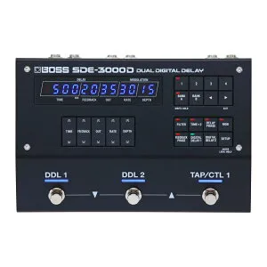 BOSS ボス SDE-3000D DUAL DIGITAL DELAY デュアルデジタルディレイ ギター用エフェクター