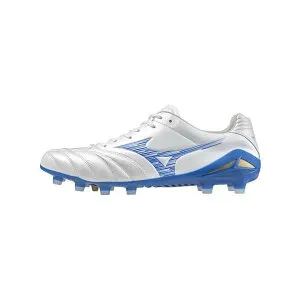 ミズノ(MIZUNO) サッカースパイク モナルシーダ NEO 3 ELITE 幅広 軽量 P1GA242025 ホワイト/ブルー