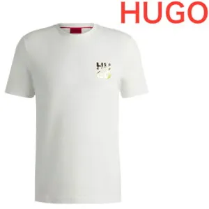HUGO BOSS ヒューゴボス Tシャツ クルーネック メンズ ロゴ ブランド 大谷翔平 愛用ブランド Diridumti 10266060