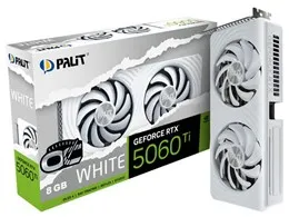 NE7506TU19P1-GB2062M (GeForce RTX 5060 Ti White OC 8GB) [PCIExp 8GB] ドスパラ限定モデル