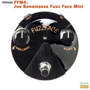 Jim Dunlop FFM4: Joe Bonamassa Fuzz Face Miniジムダンロップ ファズフェイスミニ ジョー・ボナマッサ【Stage-Rakuten Guitar Accessory】エフェクター effector effect pedal ゲルマニウムトランジスタ