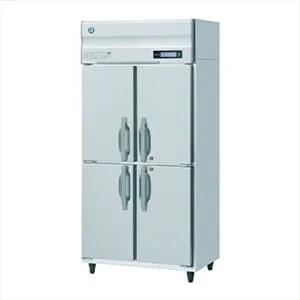 業務用タテ型冷凍冷蔵庫 ホシザキ Bシリーズ HRF-90BF 2室冷凍 冷蔵350L／冷凍350L 自然冷媒仕様 内装ステンレス インバーター制御 単相100V