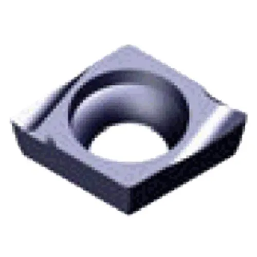 タンガロイ ポジ7°G級 80°リード形ブレーカ付きひし形インサート 仕上げ用 CCGT04T100R-W08:TH10 (10個入り)