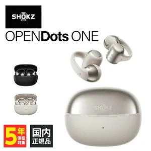 【4/25限定★抽選で最大100%ポイントバック！(要エントリー)】Shokz OpenDots ONE Grey ワイヤレス イヤホン イヤーカフ型 耳を塞がない オープンイヤー Bluetooth マイク付き 開放型 ショックス
