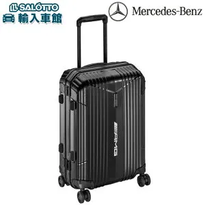 【 ベンツ 純正 】AMG スーツケース 約37.5L ブラック 約40×24×55cm 約4.8kg ハートマン バック TSA ロック 内側 ポケット 仕切り バンド 持ち手 伸縮 4キャスター キャリーケース トロリー バッグ メ