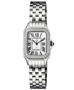 ジェビル レディース アクセサリー 腕時計 Tシャツ Gevril Women's Milan Swiss Quartz Silver-Tone Stainless Steel Bracelet Watch 27.5mm Silver-Tone シルバー