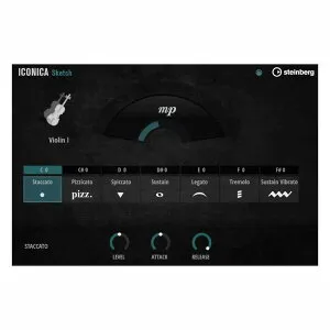 Steinberg Iconica Sketch (スタインバーグ)(アイコンカスケッチ)(オーケストラ音源)(オンライン納品)(2時間以内に納品) ソフトウェア音源