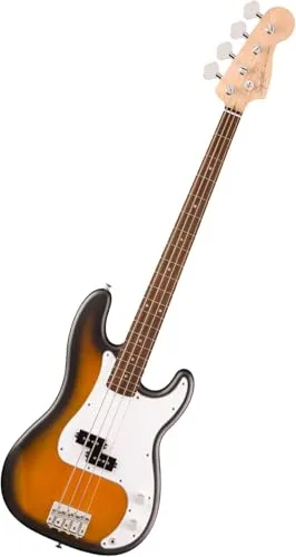 Squier by Fender スクワイヤー エレキベース Debut Collection? Precision BassR, Laurel Fingerboard, White Pickguard, 2-Color Sunburst ソフトケース付き