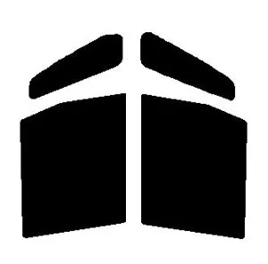 GHOST2 NEO(ゴースト2 ネオ) オーロラ79 運転席・助手席 ホンダ N-BOX JF1・JF2カット済みカーフィルム UVカット 99％ 紫外線対策 断熱 IR効果 遮熱効果