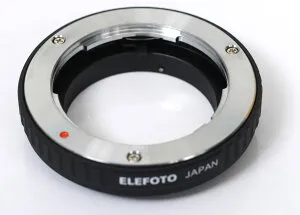 エレフォト OLYMPUS ペンFレンズ →マイクロフォーサーズアダプター[メール便で送料無料-3]オリンパスPENFフィルムカメラレンズをPENデジタルで使える[fs01gm]