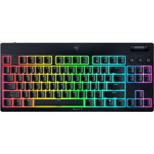 RazerレイザーBlackWidowV4Low-profileTenkeylessHyperSpeedOrangeTactileSwitchゲーミングキーボードワイヤレス薄型オレンジタクタイルメカニカルスイッチテンキーレス