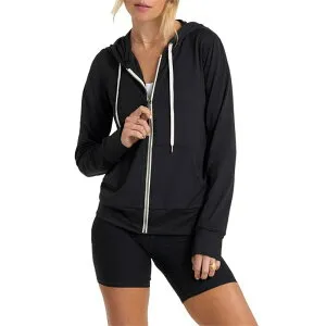 ビュオーリ レディース アウター パーカー・スウェット パーカー Vuori Halo Performance 2.0 Hoodie - Women's Black Heather ブラック