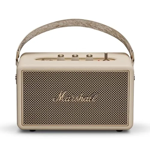 Marshall ワイヤレスポータブルスピーカー Kilburn III クリーム 連続再生50時間/IP54防水防塵仕様/急速充電/LC3, AAC対応 【国内正規品】
