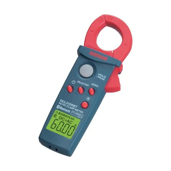 三和電気計器 クランプメータ DCL31DRBT Bluetooth搭載 AC/DC両用 デジタルミニ
