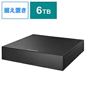 IO DATA(アイオーデータ) AVHD-AS6/U 外付けHDD USB-A接続 テレビ録画用(Windows11対応) ［6TB /据え置き型］ AVHDAS6U