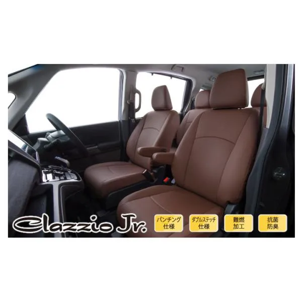 【Clazzio Jr.】スズキ SUZUKI スペーシア SPACIA 3代目 MK94S（2023-） ◆ ベーシックモデル★本革調シートカバー