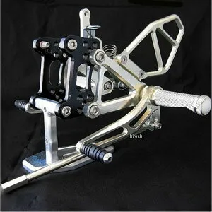 ウッドストック WOODSTOCK バックステップキット 03年-04年 ZX-6R シャンパンゴールド/黒 WBS-K11-00 HD店