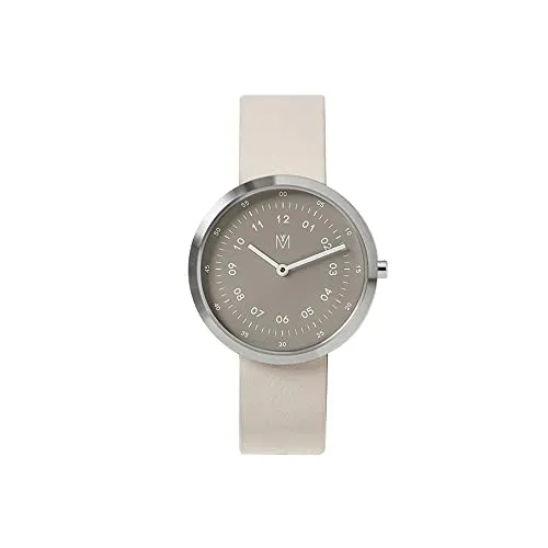 マベン ウォッチズ Maven Watches 34mm Artisan Series ミニマルファッション時計 (SMOKE GREEN OFFWHITE 34MM)