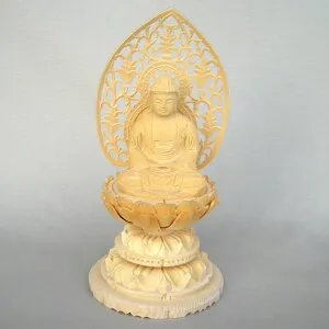 ■座釈迦 蓮華座 2.5号【smtb-TK】