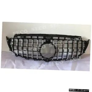 【シルバー】メルセデスベンツ用ABSフロントバンパーメッシュグリルフェイスリフトカバーW213C238E200 E250 E300 E320 E350 AMG2016-2019GTスタイルグリル 【Silver】ABS Front Bumper Mesh Grill Facelift Cover for Merce