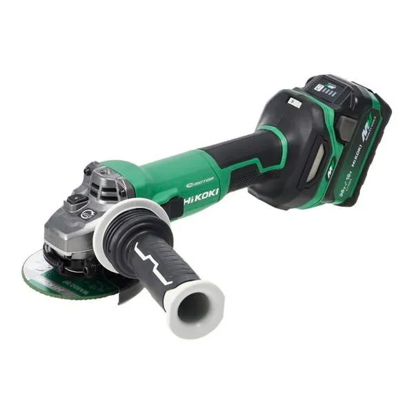 HiKOKI G3610DC (2XPZ) 36V コードレスディスクグラインダ (トイシ外径100mm ブレーキ付 蓄電池・充電器・ケース付)