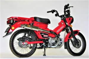 【国内メーカー Realize】 ホンダ ハンターカブ CT125 (2BJ-JA55) 2020年～2022年対応 Realize エンプレス アップ マフラー ステンレス サイレンサー 説明書付き HONDA Hunter Cub JA55 バイク カスタム パーツ