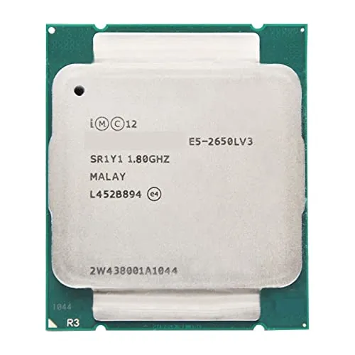 E5-2650LV3 E5 2650L V3 E5 2650LV3 E5-2650L V3 1.8G Hz 12 コア LGA2011-3 Untuk X99 Papan Utama