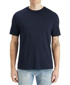 スコッチアンドソーダ メンズ トップス Tシャツ ロゴ SCOTCH & SODA Men's Essential Logo T-Shirt Navy ネイビー