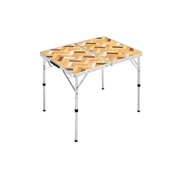 コールマン（Coleman） アウトドアテーブル 3段階高さ調節 折りたたみ ナチュラルパズルテーブル 90 2205816