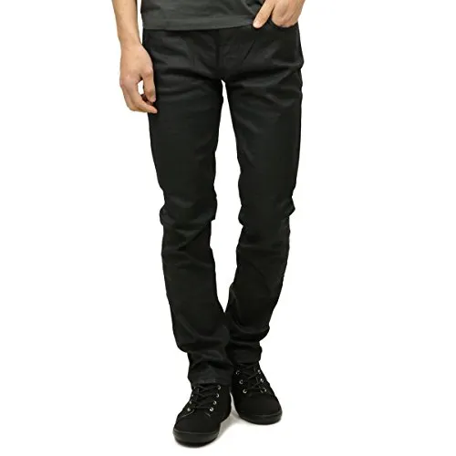 [ヌーディージーンズ] ジーンズ メンズ 正規販売店 Nudie Jeans ジーパン [ヌーディージーンズ] THIN FINN ORGANIC DENIM JEANS BLACK 2 B L30 (コード：4062706213-5-2)