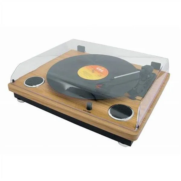 スピーカー搭載レコードプレーヤー WINTECH KRP-206S