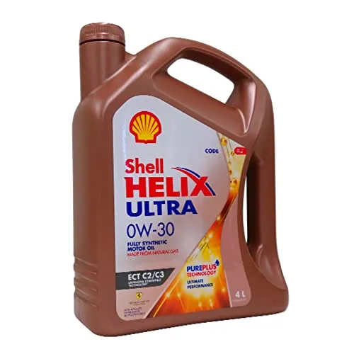 シェル ヒリックス ウルトラ Shell HELIX ULTRA ECT C2/C3 0w30 4L 承認オイル 1本 [並行輸入品]