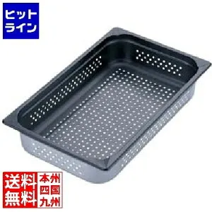 要エントリ【04/25 24時間限定当選確率2分の1！1等最大100%ポイントバック】 テイケイジイ KINGO ノンスティック穴明ホテルパン 12100PFS1/2×100 AHT7816