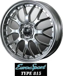 【アルミホイール単品4本価格】【16インチ】【BLEST】Eurosport（ユーロスポーツTYPE815）【16X5.0 4穴 PCD：100】【軽自動車全般】表示は4本価格です
