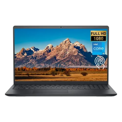 Dell Inspiron 3000シリーズ3511ノートパソコン、15.6インチFHDタッチスクリーン、Intel Core i5-1135G7、32GB DDR4 RAM、2TB PCIe SSD、ウェブカメラ、SDカードリーダー、HDMI、Wi-Fi