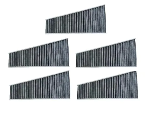 キャビンフィルター アウディ A4 B8/Q5 8R/A5 8T 8F S5 用エアコンフィルター/外部エアコンフィルター OEM No.8KD819439 8KD819441 車用 エアコンフィルタ(Outer air filt 5PCS)