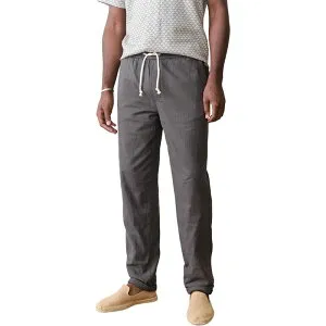 マリーン レイヤー メンズ ボトムス カジュアルパンツ Marine Layer Saturday Stretch Beach Athletic Fit Pant - Men's Faded Black ブラック