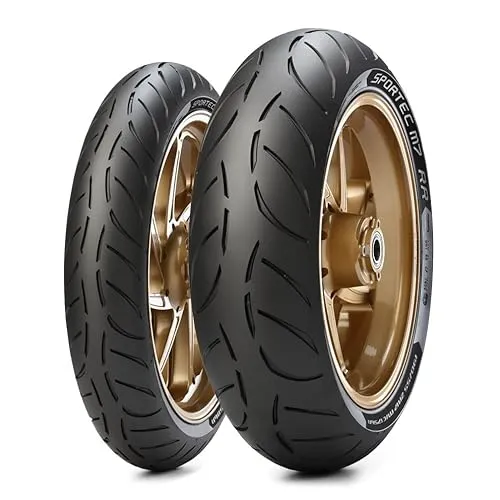 [前後2本セット] メッツラー SPORTEC M7RR 120/70ZR17 M/C (58W) & 180/55ZR17 M/C (73W) [並行輸入品]