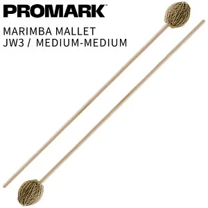PROMARK マリンバマレット Jim Wunderlich Series バーチ製 Medium-Medium JW3【 プロマーク キーボードマレット マーチング コンサート 打楽器 パーカッション 】【5と0のつく日はエントリー等でポイント