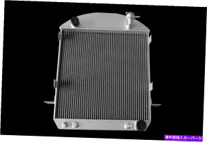 Radiator アルミニウムラジエーターフィットフォードモデルTシボレーバケットエンジン17-27 3列56mm Aluminum Radiator Fit Ford Model T Chevy Bucket Engine 17-27 3 Rows 56mm【並行輸入品】