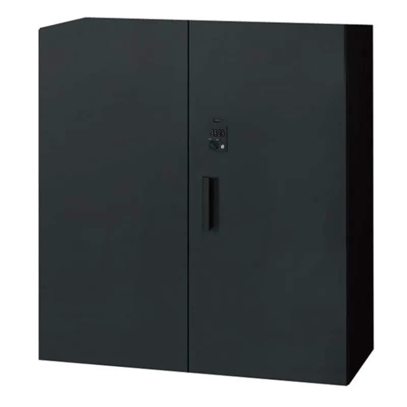 L6-A210AD | L6 両開き保管庫 SBK ブラック ダイヤル錠 幅900×奥行400×高さ2100mm プラス(PLUS)