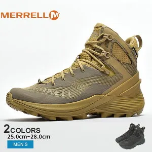 メレル MERRELL ローグ タクティカル ゴアテックス ROGUE TACTICAL GORE-TEX メンズ 男性用 ブラック 黒 ベージュ 茶 25cm 25.5cm 26cm 26.5cm 27cm 27.5cm 28cm 005251 005253|slz|