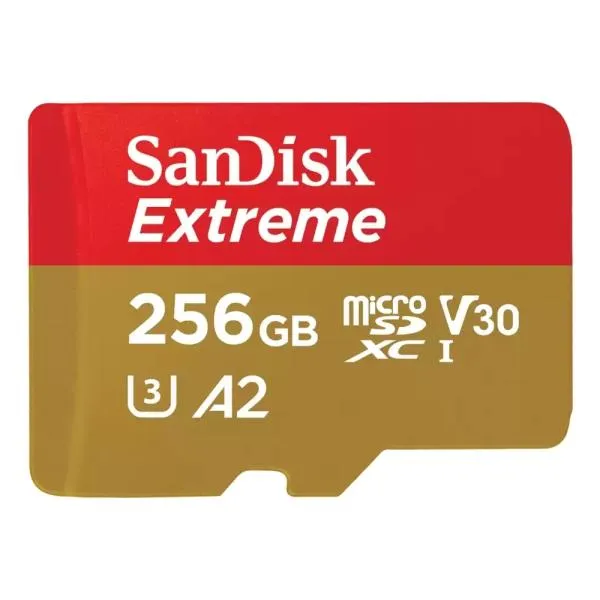 256GB microSDXCカード マイクロSD SanDisk サンディスク Extreme UHS-I U3 V30 A2 R:190MB/s W:130MB/s 海外リテール SDSQXAV-256G-GN6MN ◆メ