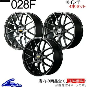 リーフニスモ ZE1 アルミホイール MID RMP 028F【18×8J 5-114 INSET42】マルカサービス 18インチ 5穴 114.3 +42 インセット42 LEAF NISMO 車用ホイール 1本 4本セット 1台分 一台分 1枚 4枚【店頭受取対応商品】