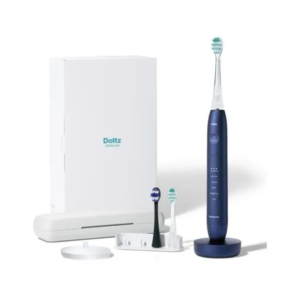 パナソニック(Panasonic) EW-DP58-A ディープブルー 電動歯ブラシ Doltz ドルツプレミアム W音波振動ハブラシ