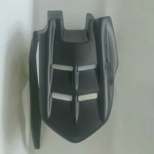 POWERBRONZE インナーフェンダー MT-07 YZF-R7 XSR700 YAMAHA ヤマハ リアフェンダー フェンダー関連 外装 カラー：ブラック／シルバーメッシュ