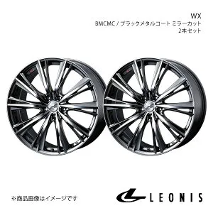 LEONIS/WX スカイライン V35クーペ ホイール 2本セット 0033912×2【19×8.0J 5-114.3 INSET38 BMCMC】