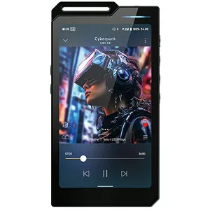 HiBy デジタルオーディオプレイヤー 32GBメモリ内蔵+外部メモリ対応（ブラック） R4-BLACK HiBy Music