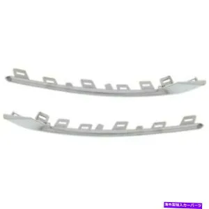 クロームカバー HD Odyssey 2014 2015 2016 2017フォグランプカバーアッパーモールディングの右と左 FOR HD ODYSSEY 2014 2015 2016 2017 FOG LAMP COVER UPPER MOULDING RIGHT & LEFT【並行輸入品】